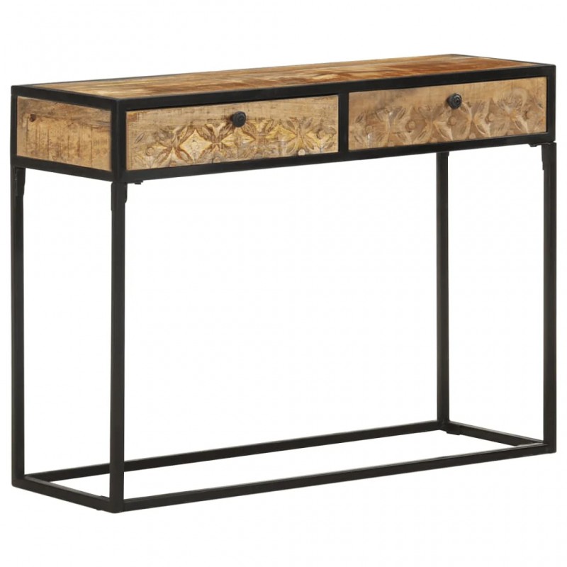 Console Table 100x35x75 cm Solid Mango Wood Console Table 100x35x75 cm Solid Mango Wood
