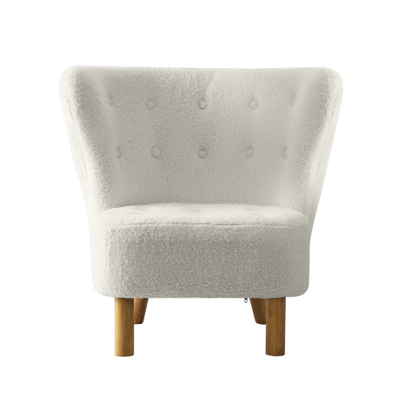 Artiss Armchair Lounge Accent Chair Armchairs Couch Chairs Sofa Bedroom White Artiss Armchair Lounge Accent Chair Armchairs Couch Chairs Sofa Bedroom White