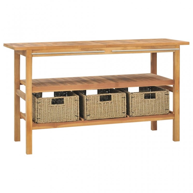 Bathroom Vanity Cabinet with Black Marble Sinks Solid Wood Teak Bathroom Vanity Cabinet with Black Marble Sinks Solid Wood Teak