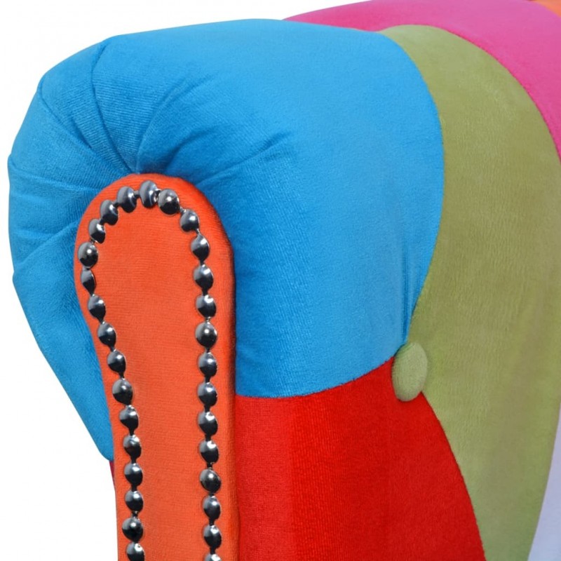 Chesterfield Sofa 2-Seater Fabric Chesterfield Sofa 2-Seater Fabric