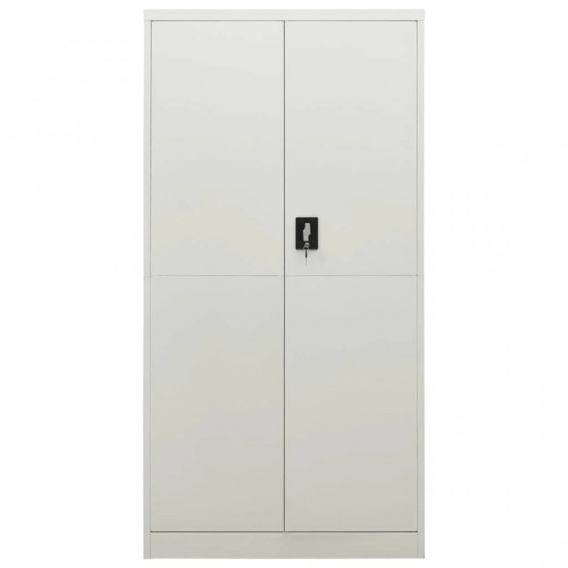 Locker Cabinet Light Grey 90x40x180 cm Steel Locker Cabinet Light Grey 90x40x180 cm Steel