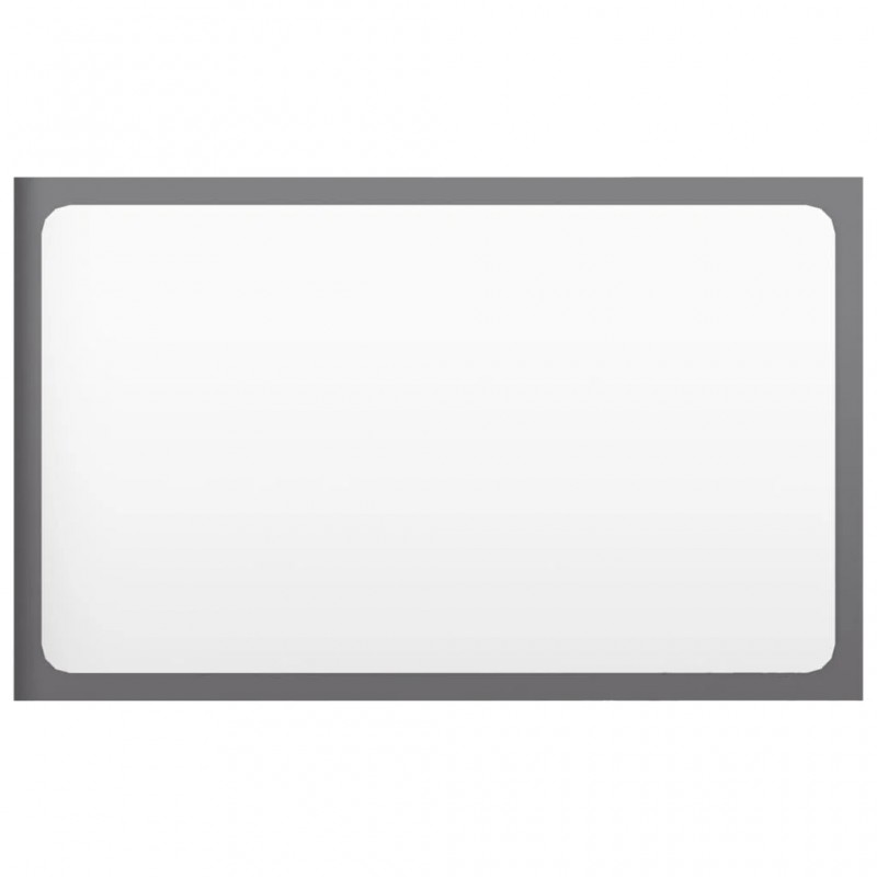 2 Piece Bathroom Furniture Set High Gloss Grey Engineered Wood 2 Piece Bathroom Furniture Set High Gloss Grey Engineered Wood