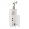 Bathroom Cabinet White 30x30x95 cm Engineered Wood