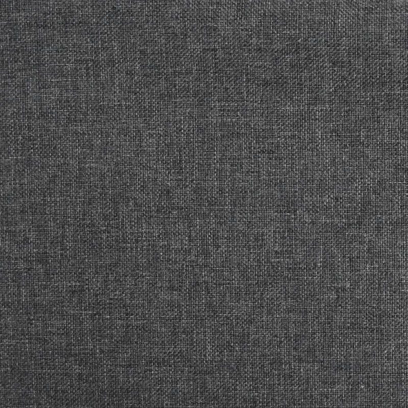 Armchair with Solid Rubber Wood Feet Dark Grey Fabric Armchair with Solid Rubber Wood Feet Dark Grey Fabric