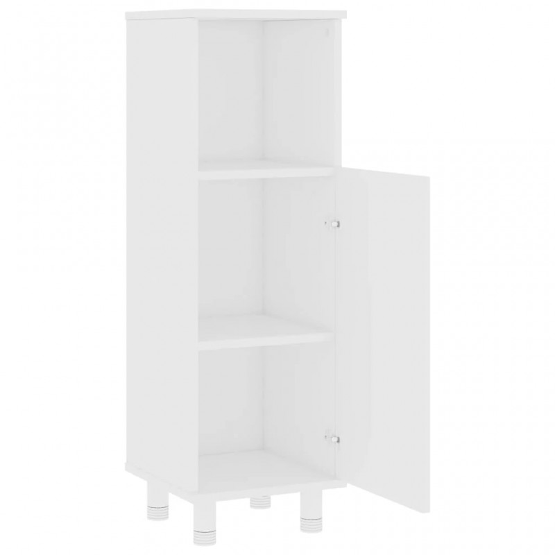 Bathroom Cabinet White 30x30x95 cm Engineered Wood Bathroom Cabinet White 30x30x95 cm Engineered Wood
