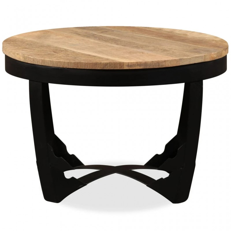 Side Table Solid Rough Mango Wood 60x40 cm Side Table Solid Rough Mango Wood 60x40 cm