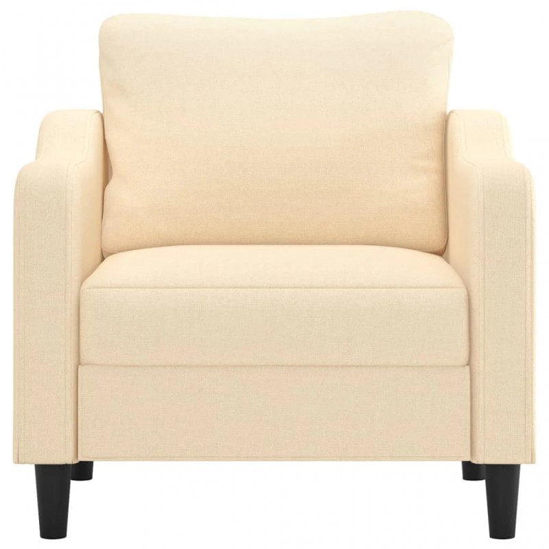 Sofa Chair Cream 60 cm Fabric Sofa Chair Cream 60 cm Fabric