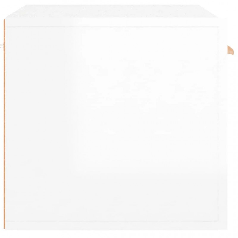 Wall Cabinet High Gloss White 60x 36.5x35 cm Engineered Wood Wall Cabinet High Gloss White 60x 36.5x35 cm Engineered Wood