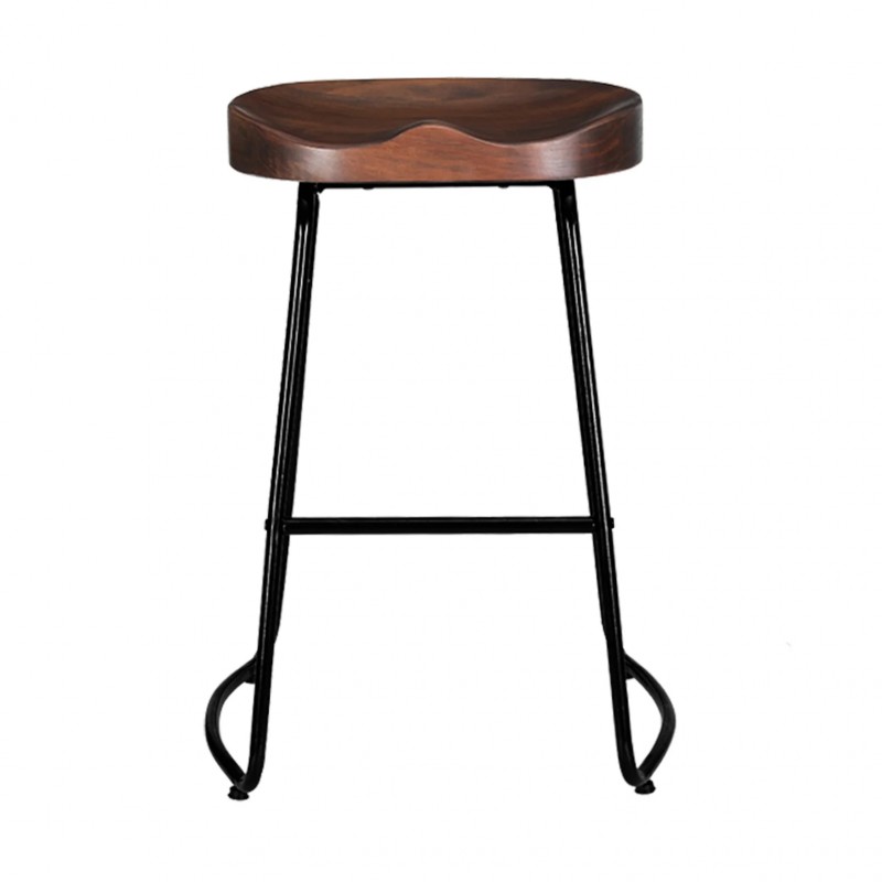 Artiss 4x Bar Stools Tractor Seat 65cm Black Artiss 4x Bar Stools Tractor Seat 65cm Black