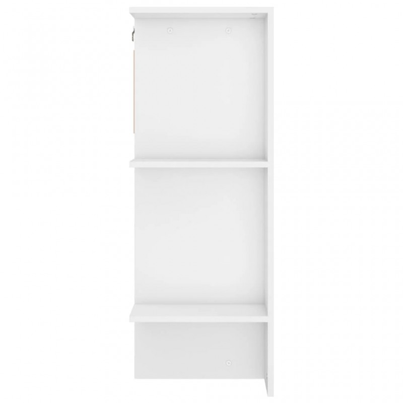 Hallway Cabinets 2 pcs White Engineered Wood Hallway Cabinets 2 pcs White Engineered Wood