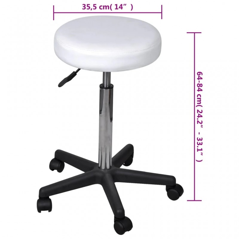 Office Stool white Office Stool white