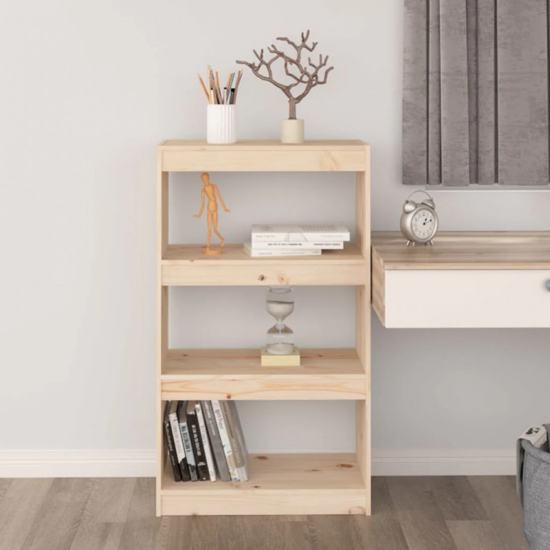 Book Cabinet/Room Divider 60x30x103.5 cm Solid Wood Pine Book Cabinet/Room Divider 60x30x103.5 cm Solid Wood Pine