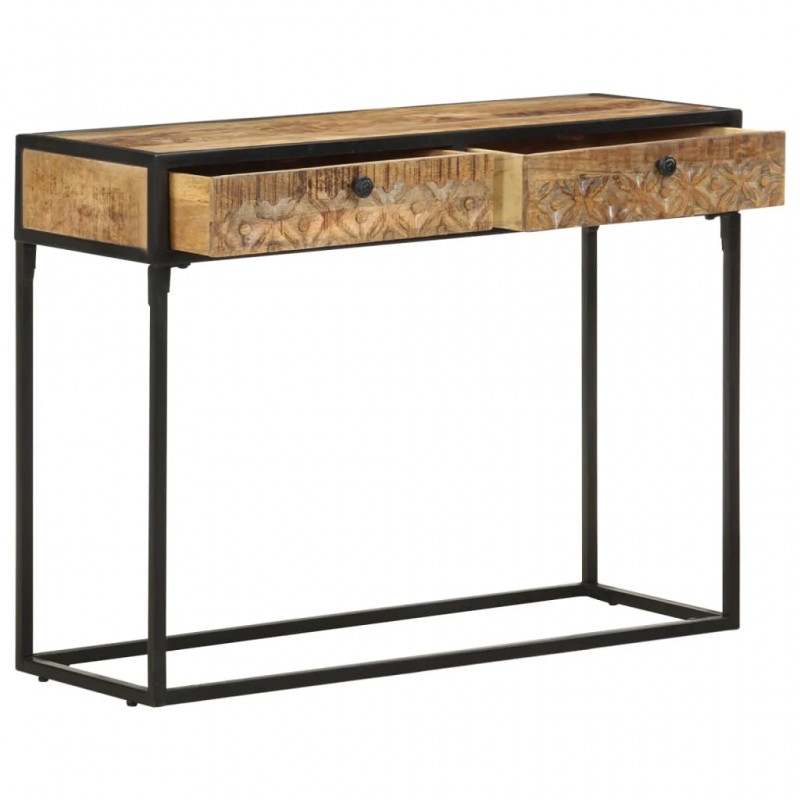 Console Table 100x35x75 cm Solid Mango Wood Console Table 100x35x75 cm Solid Mango Wood