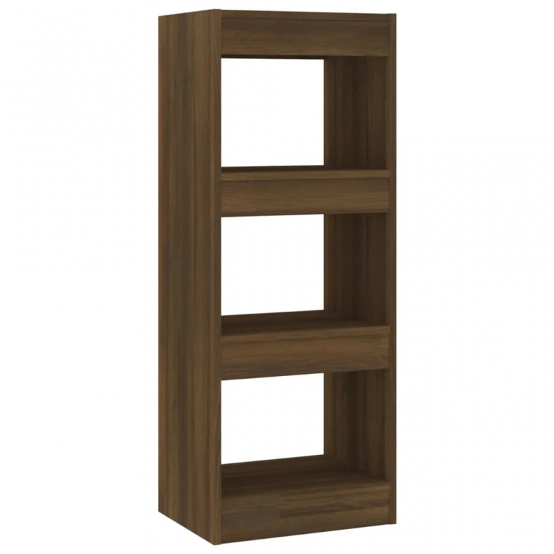 Book Cabinet/Room Divider Brown Oak 40x30x103 cm Engineered Wood Book Cabinet/Room Divider Brown Oak 40x30x103 cm Engineered Wood