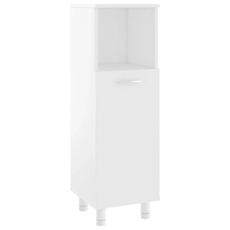 Bathroom Cabinet White 30x30x95 cm Engineered Wood Bathroom Cabinet White 30x30x95 cm Engineered Wood