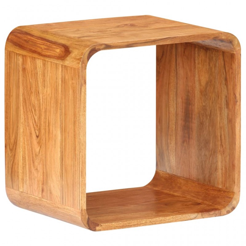 Side Tables 2 pcs Solid Acacia Wood Honey Finish Side Tables 2 pcs Solid Acacia Wood Honey Finish
