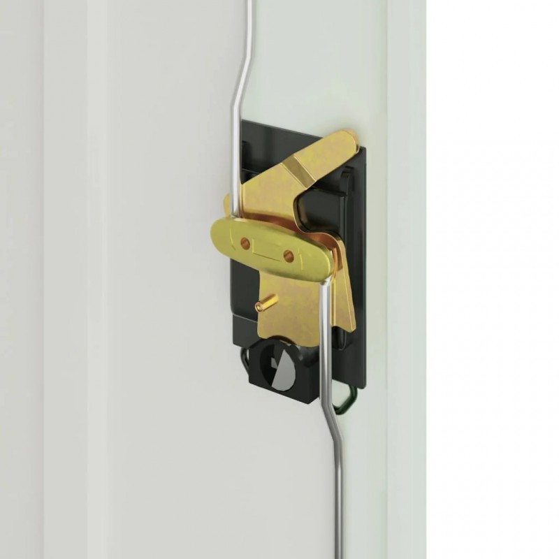 Office Cabinet with 2 Doors Grey 90 cm Steel Office Cabinet with 2 Doors Grey 90 cm Steel