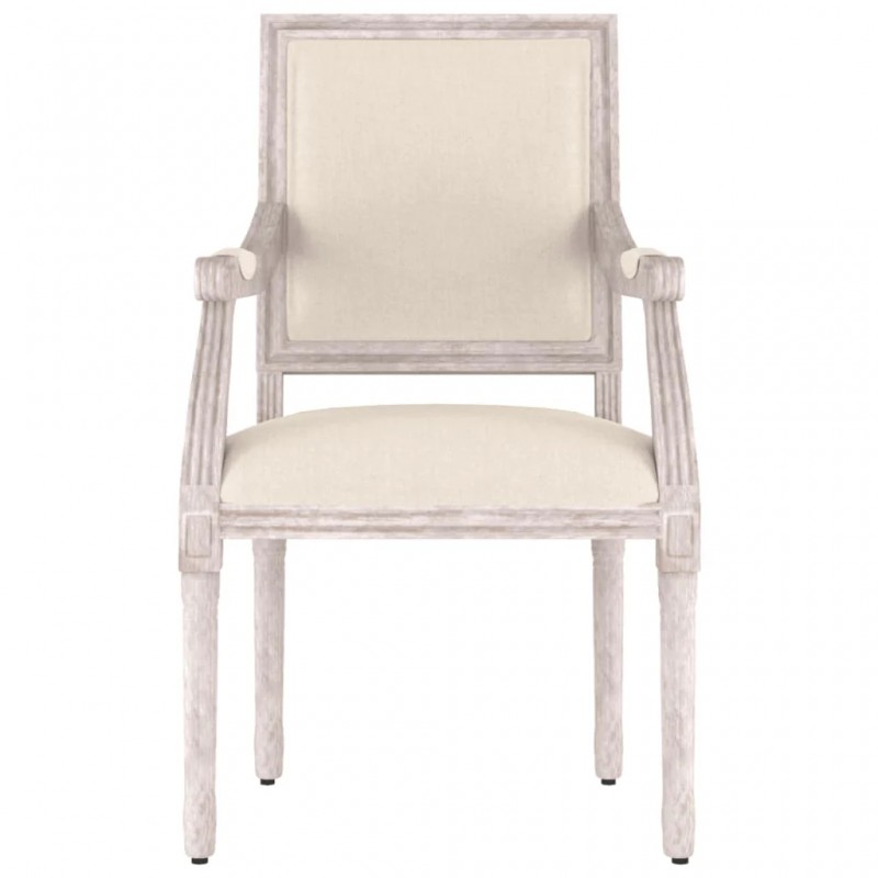 Sofa Chair Beige 54x59x99 cm linen Sofa Chair Beige 54x59x99 cm linen