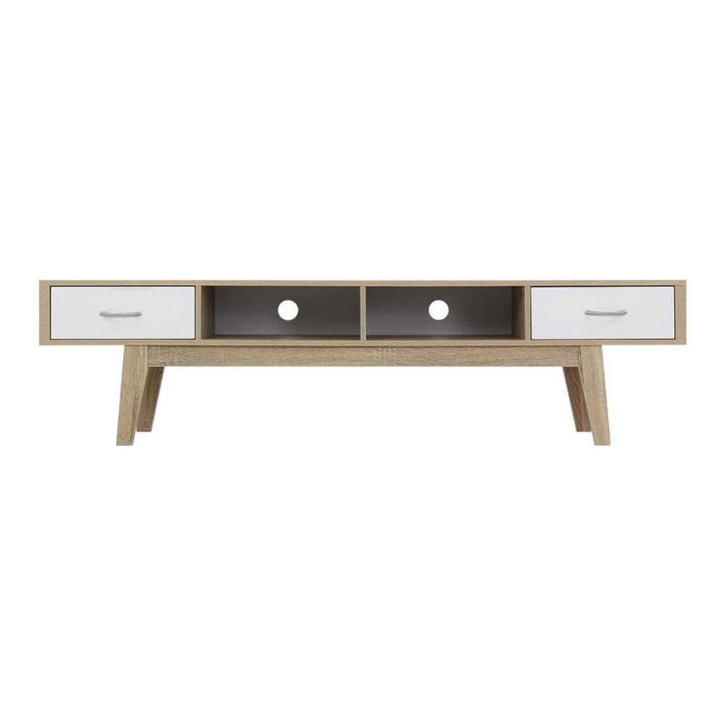 Artiss TV Cabinet Entertainment Unit 180cm Oak White Gary Artiss TV Cabinet Entertainment Unit 180cm Oak White Gary