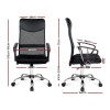 Artiss Mesh Office Chair High Back Black