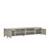 TV Stand Entertainment Unit 180cm In White Oak