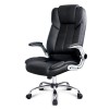 Artiss Executive Office Chair Leather Tilt Black
