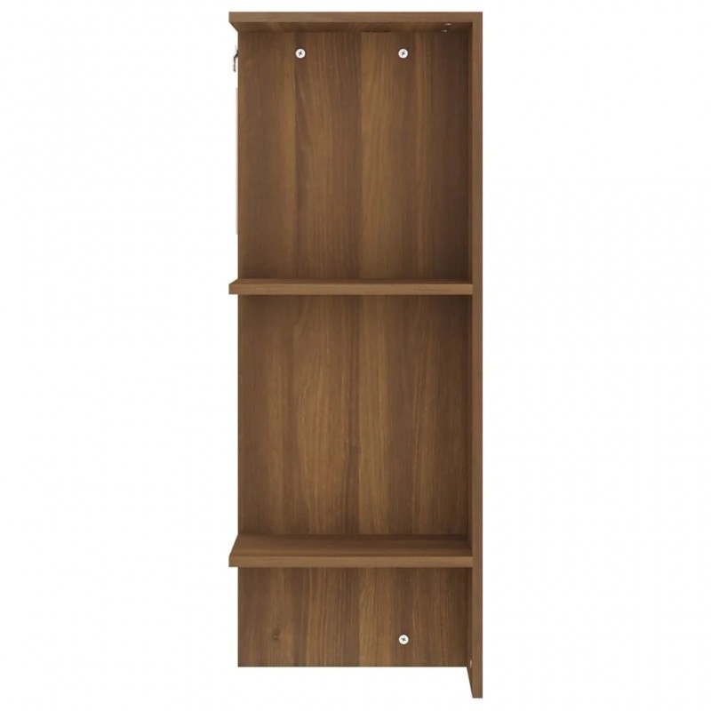 Hallway Cabinets 2 pcs Brown Oak Engineered Wood Hallway Cabinets 2 pcs Brown Oak Engineered Wood