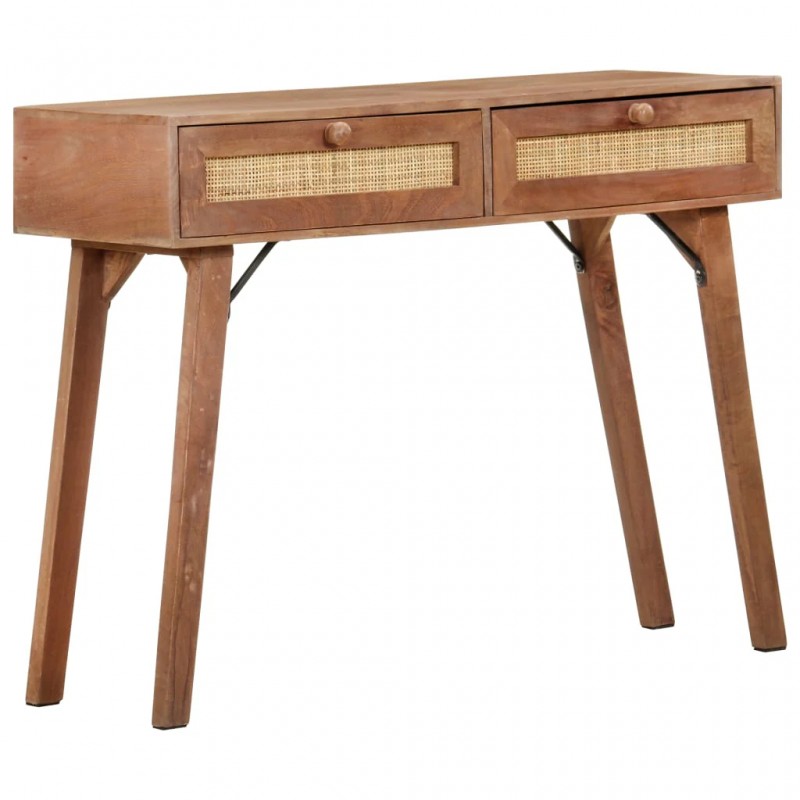 Console Table 100x35x76 cm Solid Mango Wood Console Table 100x35x76 cm Solid Mango Wood