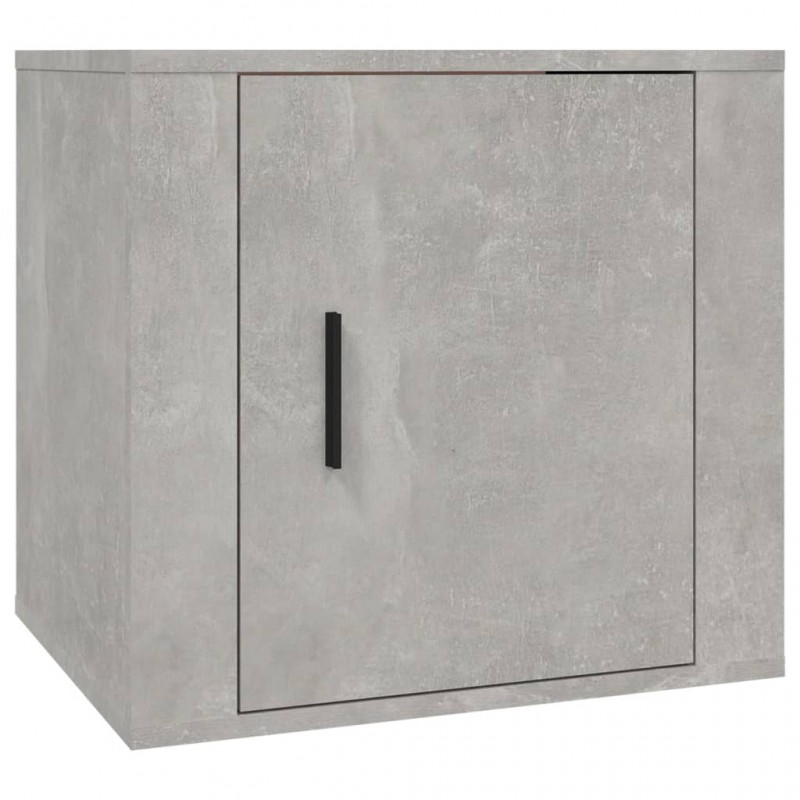 Bedside Cabinet Concrete Grey 50x39x47 cm Bedside Cabinet Concrete Grey 50x39x47 cm