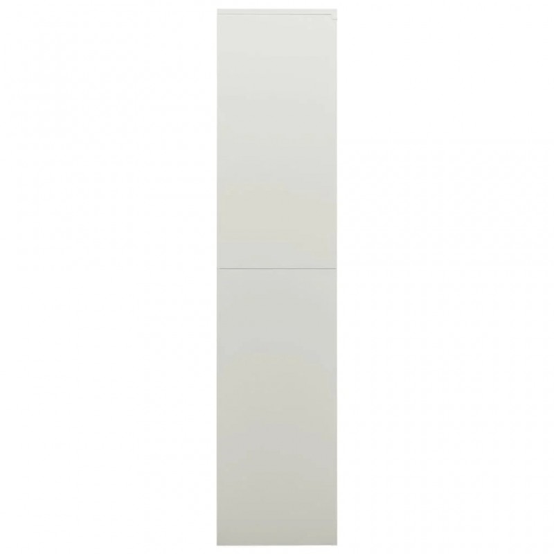 Locker Cabinet Light Grey 90x40x180 cm Steel Locker Cabinet Light Grey 90x40x180 cm Steel