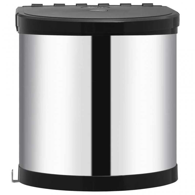 Kitchen Built-in Dust Bin Stainless Steel 8 L Kitchen Built-in Dust Bin Stainless Steel 8 L