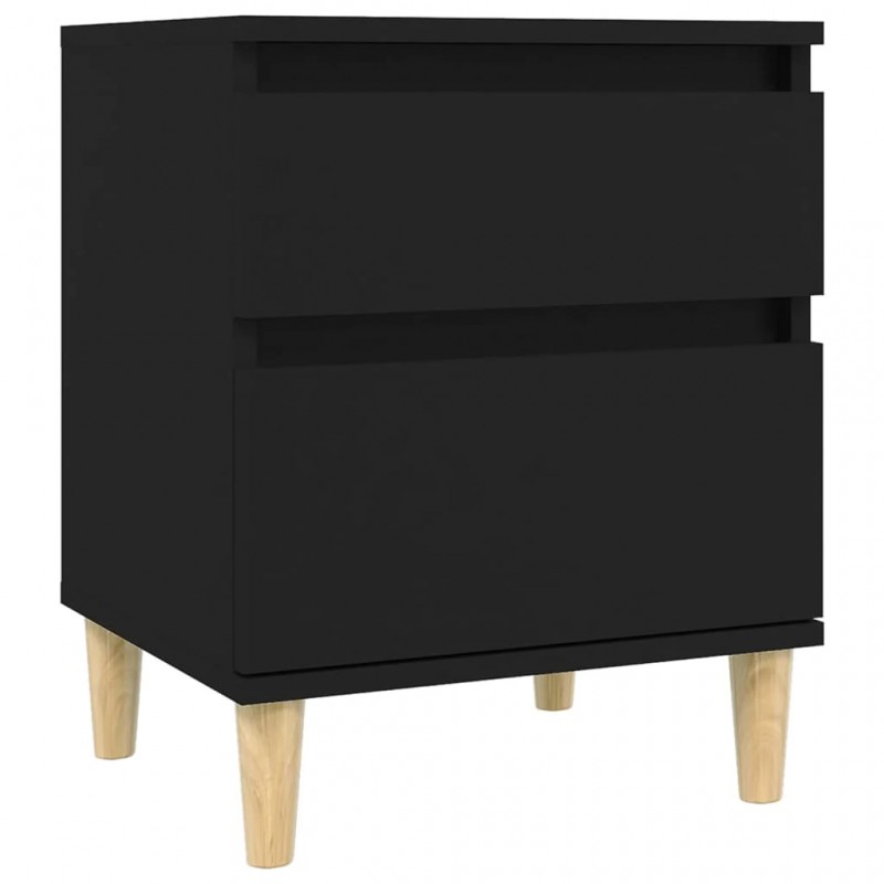Bedside Cabinet Black 40x35x50 cm Bedside Cabinet Black 40x35x50 cm
