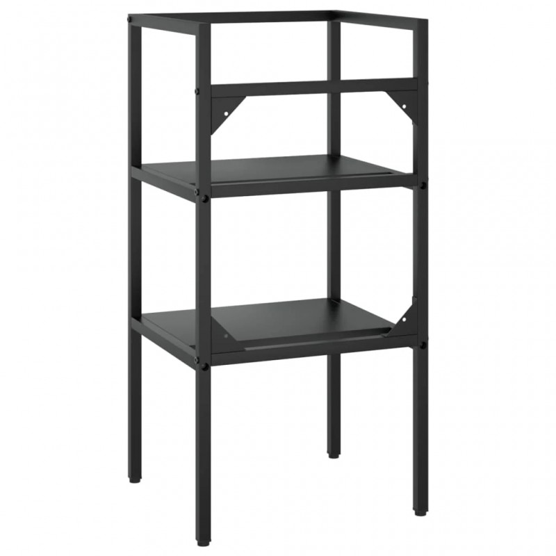 Bathroom Washbasin Frame Black 40x38x83 cm Iron Bathroom Washbasin Frame Black 40x38x83 cm Iron