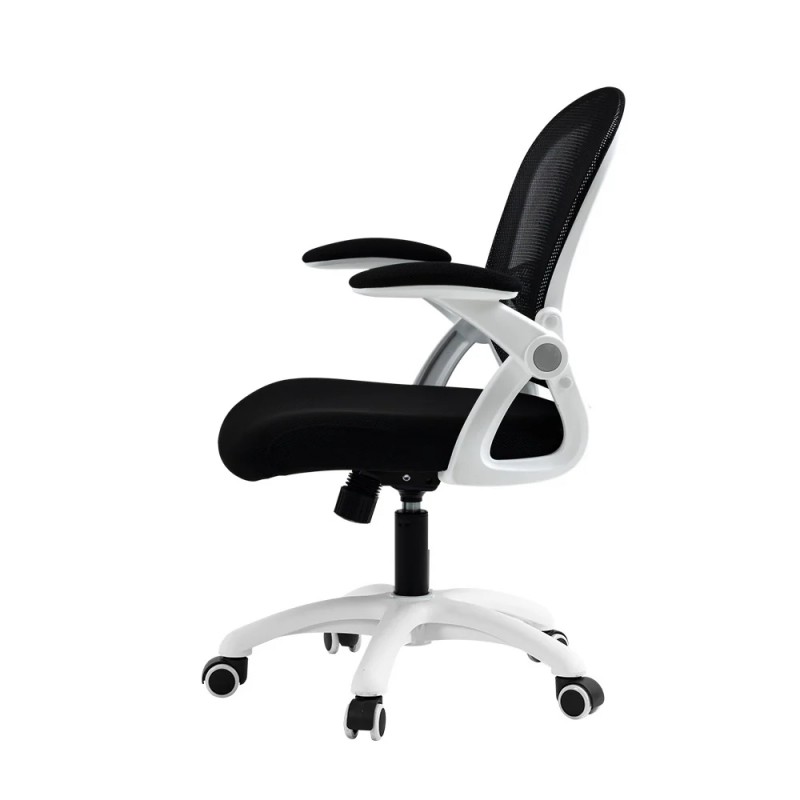 Artiss Mesh Office Chair Mid Back Black Artiss Mesh Office Chair Mid Back Black