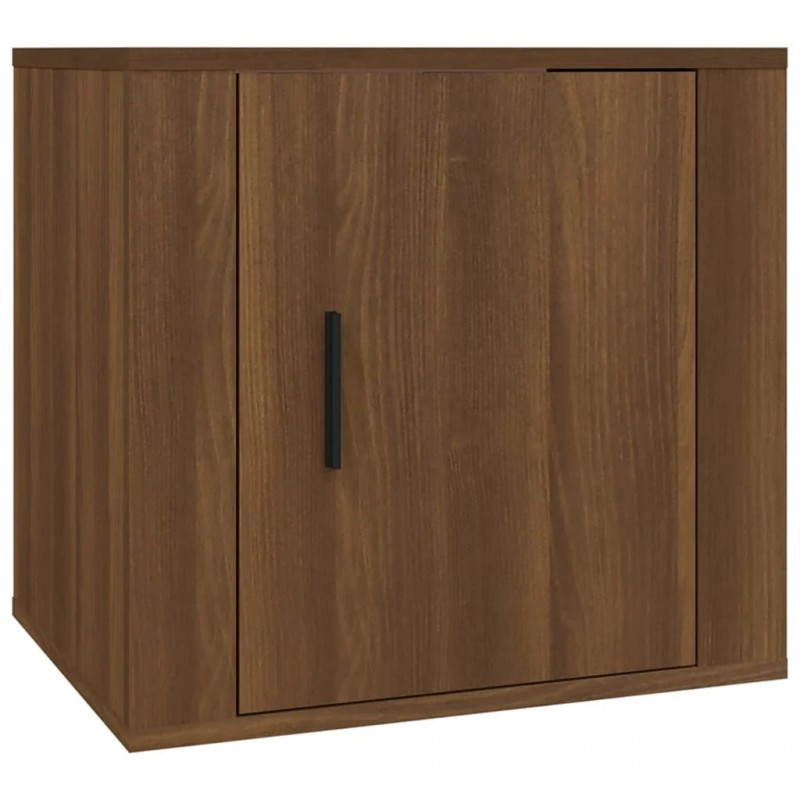 Bedside Cabinet Brown Oak 50x39x47 cm Bedside Cabinet Brown Oak 50x39x47 cm