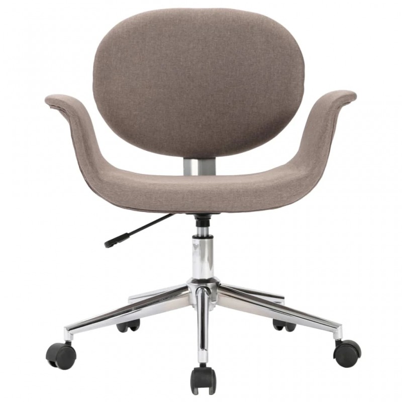 Swivel Office Chair Taupe Fabric Swivel Office Chair Taupe Fabric