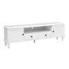 Artiss TV Cabinet Entertainment Unit 160cm White Kubi
