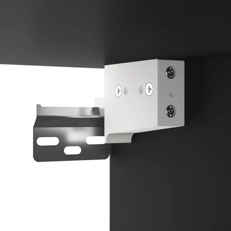 Wall-mounted Bedside Cabinet Black 50x36x47 cm Wall-mounted Bedside Cabinet Black 50x36x47 cm