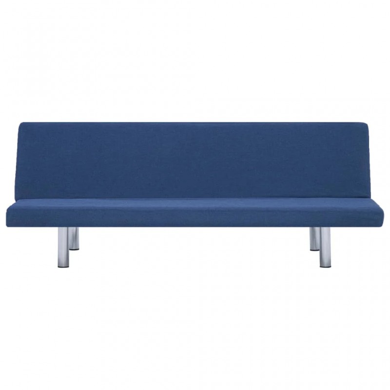 Sofa Bed Blue Polyester Sofa Bed Blue Polyester