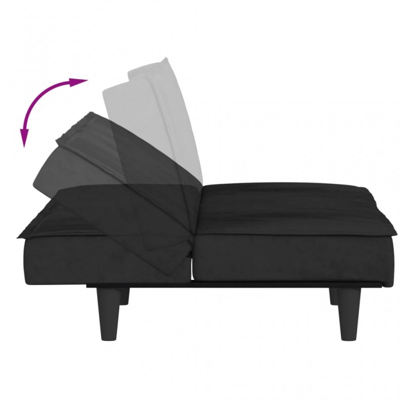 Sofa Bed Black Velvet Sofa Bed Black Velvet