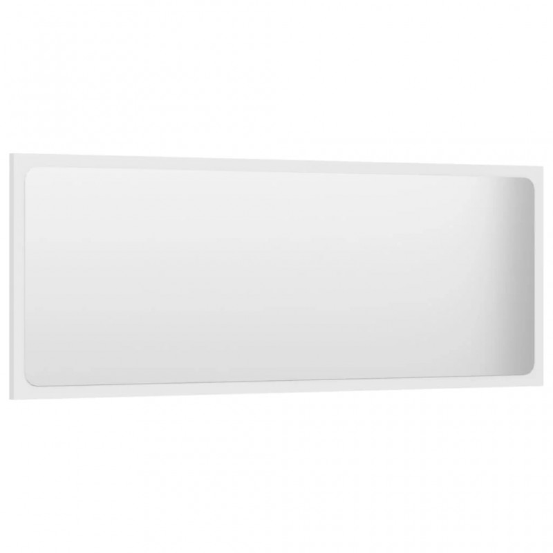 2 Piece Bathroom Furniture Set White Engineered Wood 2 Piece Bathroom Furniture Set White Engineered Wood