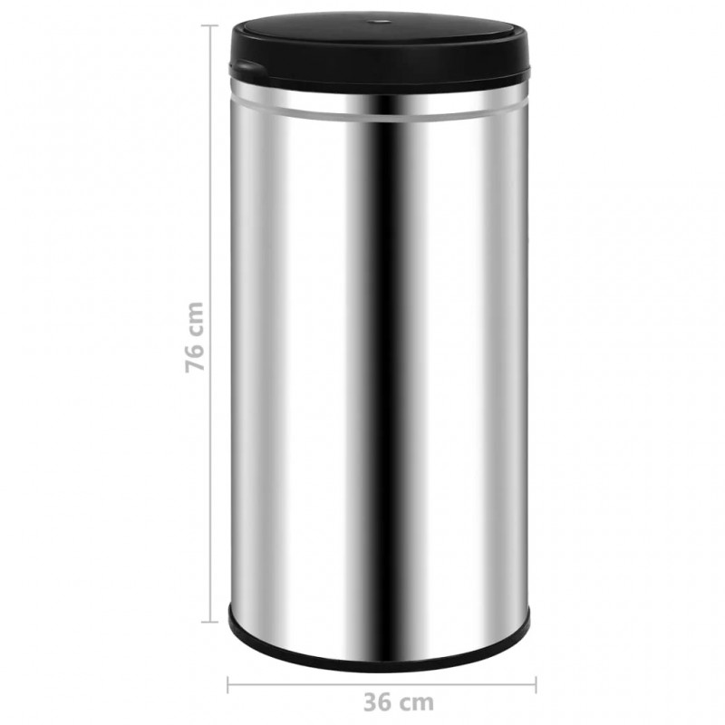 Automatic Sensor Dustbin 70 L Stainless Steel Automatic Sensor Dustbin 70 L Stainless Steel