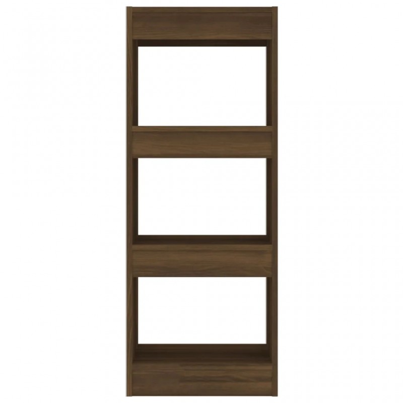 Book Cabinet/Room Divider Brown Oak 40x30x103 cm Engineered Wood Book Cabinet/Room Divider Brown Oak 40x30x103 cm Engineered Wood