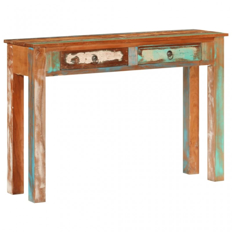 Console Table 110x30x75 cm Solid Wood Reclaimed Console Table 110x30x75 cm Solid Wood Reclaimed