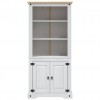 Cupboard Mexican Pine Corona Range White 80x40x170 cm