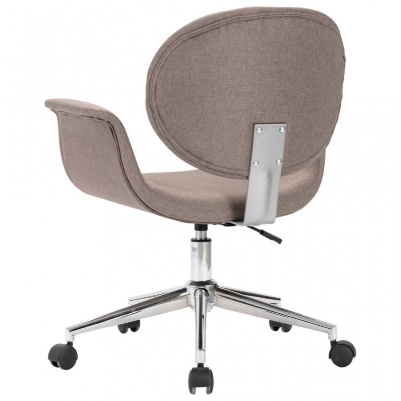 Swivel Office Chair Taupe Fabric Swivel Office Chair Taupe Fabric