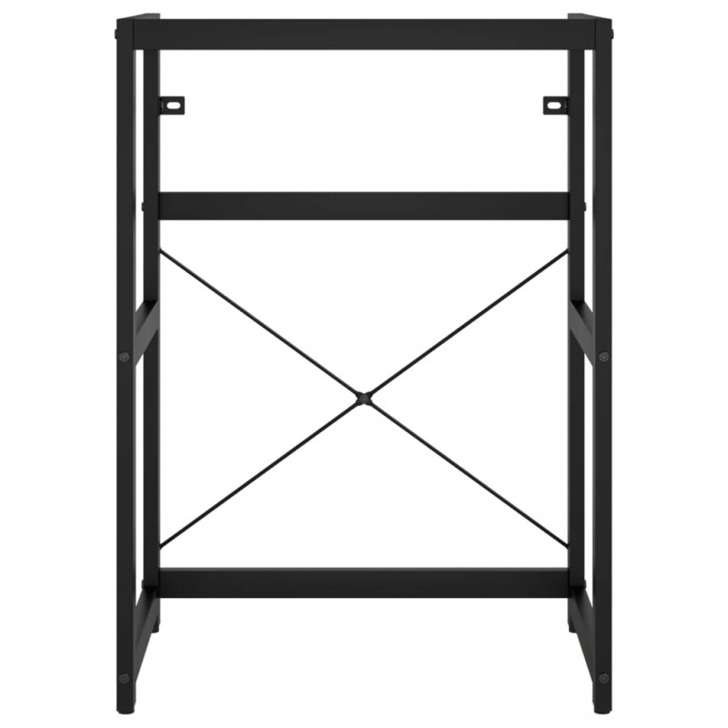 Bathroom Washbasin Frame with Built-in Basin Black Iron Bathroom Washbasin Frame with Built-in Basin Black Iron