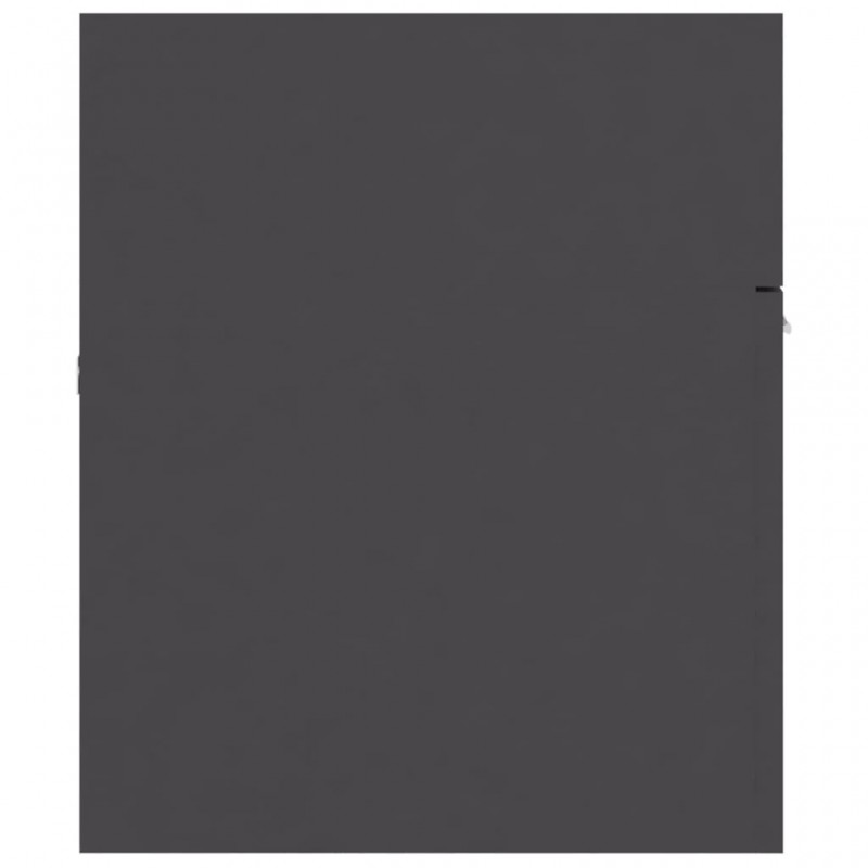 2 Piece Bathroom Furniture Set Grey Engineered Wood 2 Piece Bathroom Furniture Set Grey Engineered Wood