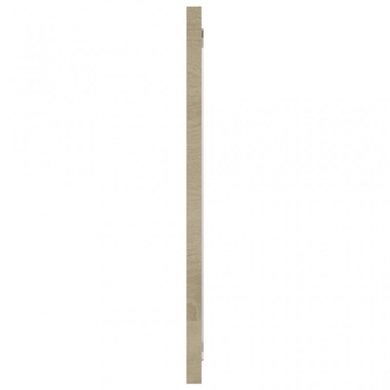 2 Piece Bathroom Furniture Set White and Sonoma Oak Engineered Wood 2 Piece Bathroom Furniture Set White and Sonoma Oak Engineered Wood