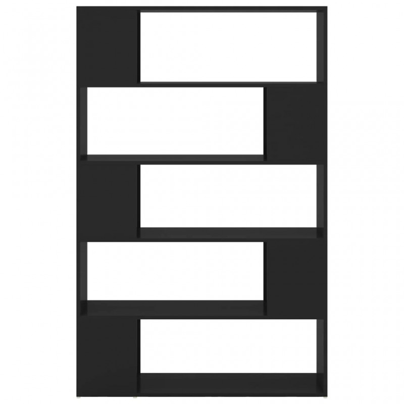 Book Cabinet Room Divider Black 100x24x155 cm Engineered Wood Book Cabinet Room Divider Black 100x24x155 cm Engineered Wood